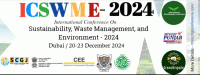 International Conference on Sustainability, Waste Management, and Environment ICSWME-2024 International Conference Poster